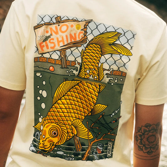 Topo Designs x CCH x Pine Printshop Urban Angler Tee | Topo Designs